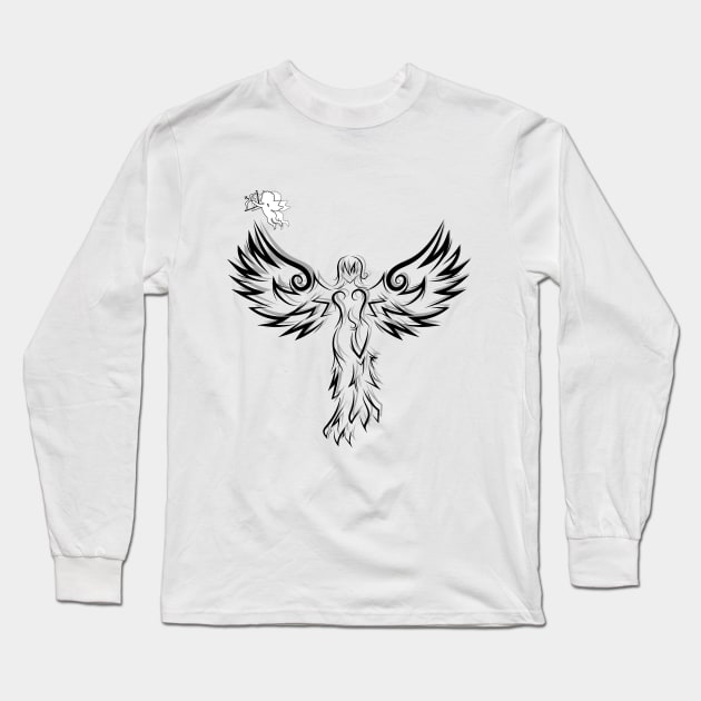 angel Long Sleeve T-Shirt by Serotonin